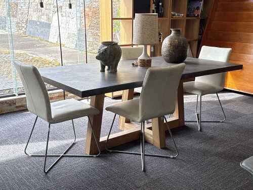 Nick Scali five-piece dining suite