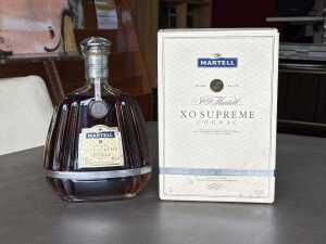 Martell XO Supreme Cognac in original box.
