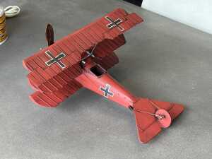 Two metal decorative plane ornaments - 2