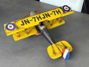 Two metal decorative plane ornaments - 4