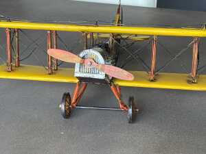 Two metal decorative plane ornaments - 5