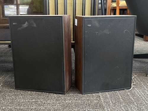 Pair of Bang and Olufsen Beovox 901 speakers