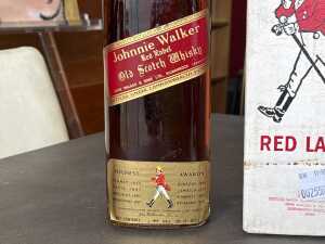 Johnny Walker Red Label Scotch Whisky in original packaging - 2