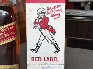 Johnny Walker Red Label Scotch Whisky in original packaging - 4