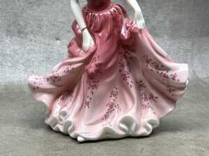 Royal Doulton Pretty Ladies 'Stephanie' porcelain figure in original box - 3