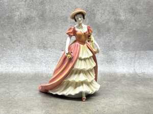 Royal Doulton Prestige Figure of the Year 2008, 'Lady Victoria May' in original box