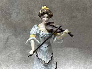 Three Royal Doulton 'Edwardian String Quartet' porcelain lady figures - 2