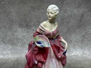Two Royal Doulton porcelain lady figures - 4