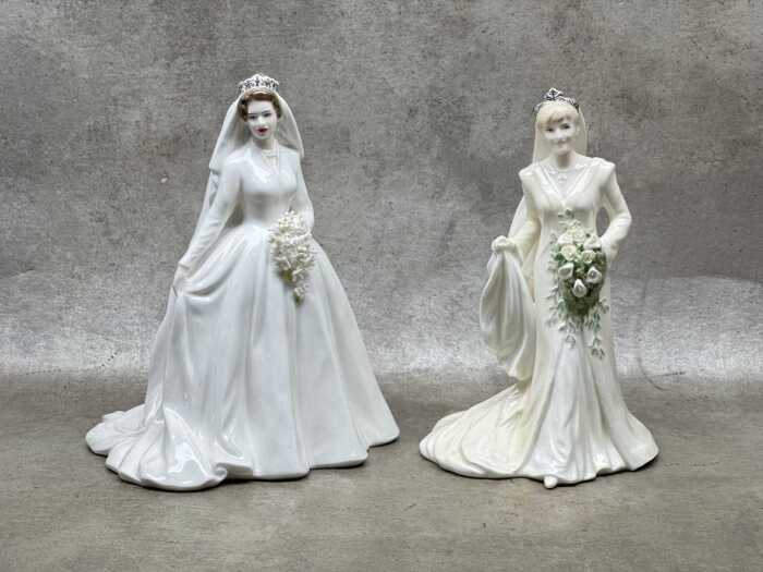 Two Coalport limited edition 20th century British Princess porcelain figures