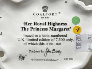 Two Coalport limited edition 20th century British Princess porcelain figures - 5
