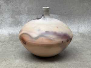 Three studio pottery vases. - 2
