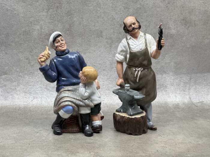 Two Royal Doulton porcelain figures