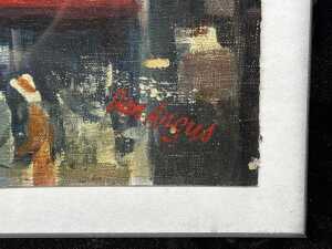 Don Angus, Parisian scene. Oil painting on canvas - 3