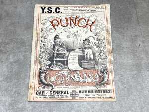 Antique Punch magazines from 1915, 1916, 1917 and 1918 - 2