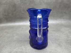 Whitefriars blue glass tankard 'Barnaby' - 4