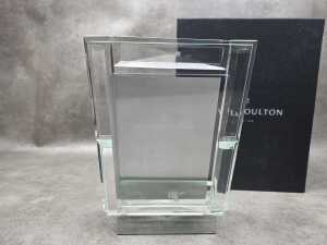 Royal Doulton 'Radiance Collection' faceted glass photo frame - 3
