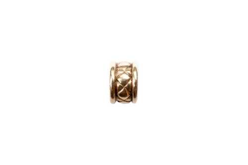 A retired Pandora charm in 14 carat yellow gold