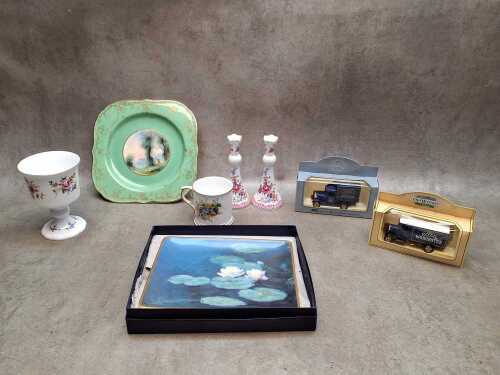 Royal Worcester porcelain, including Victorian hand-painted mug