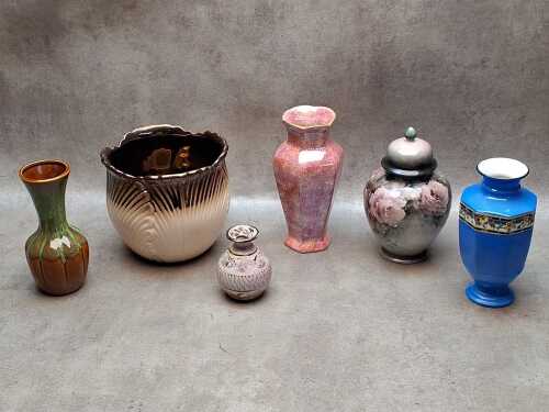 Vintage ceramic vessels