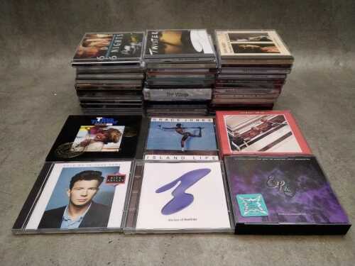 CDs, including soundtracks and Rock