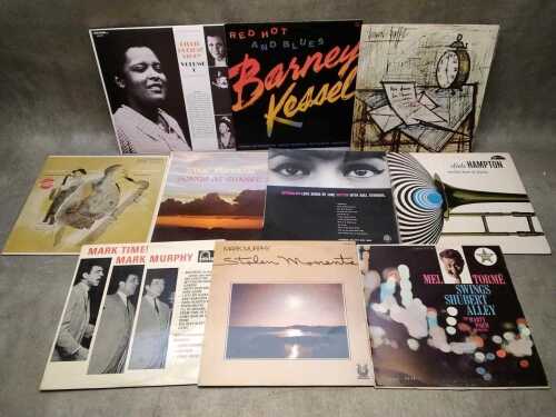 Ten Jazz vinyl records