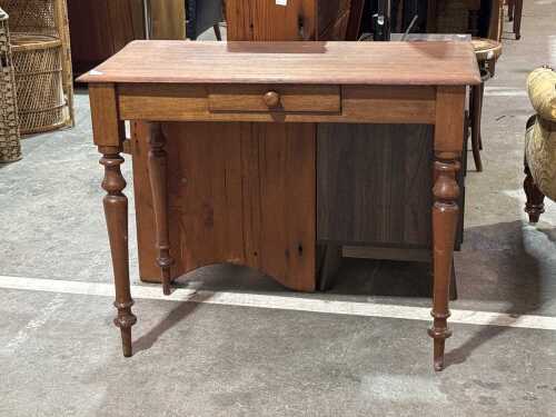 Cedar hall table