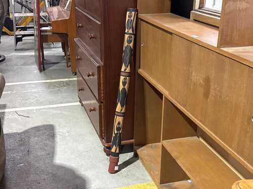 Australian Indigenous hand-carved didgeridoo