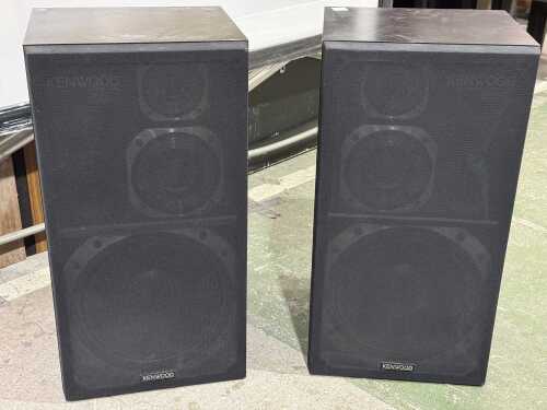 Pair of Kenwood speakers