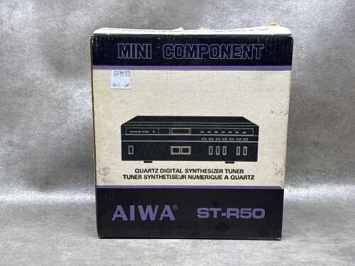 Aiwa ST-R50 quartz digital synthesizer tuner