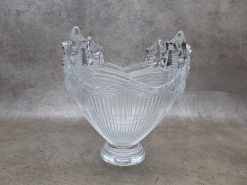 Kosta Boda 'Nordica' glass pedestal bowl