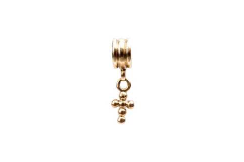 A retired Pandora charm in 14 carat yellow gold