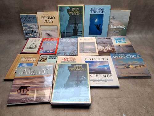 Polar Exploration books, including Eskimo Diary