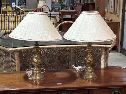 Pair of vintage table lamps