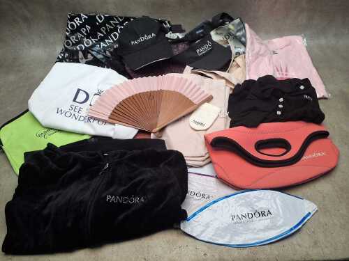 Pandora bags and clothing