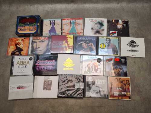 21 CDs and CD singles, including The Casablanca Records Story box set
