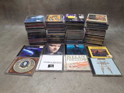 CDs including, Andrea Bocelli, Madonna
