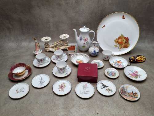 Assorted mainly European porcelain