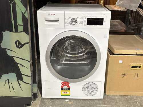Bosch Serie 8 9kg heat pump dryer