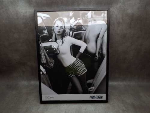 Reproduction poster of Mario Testino's portrait of Kate Moss