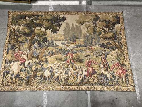 Antique-style French tapestry
