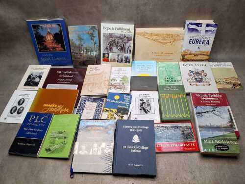 Victorian local history books, including A Story of Horsham