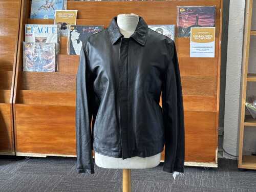 Huski Explorer black leather jacket