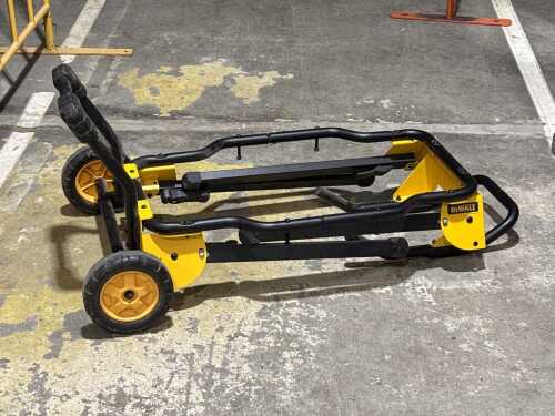 DeWalt folding rolling table saw stand