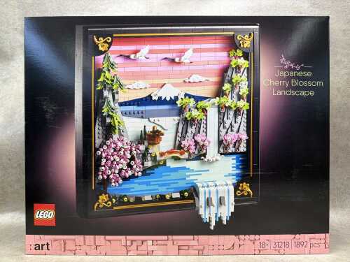 LEGO Art Japanese Cherry Blossom Landscape 31218 RRP $169