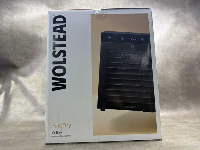 Wolfstead PureDry 10 Tray Dehydrator Stainless Steel RRP $249