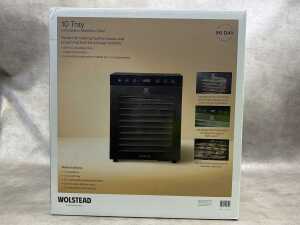 Wolfstead PureDry 10 Tray Dehydrator Stainless Steel RRP $249 - 2