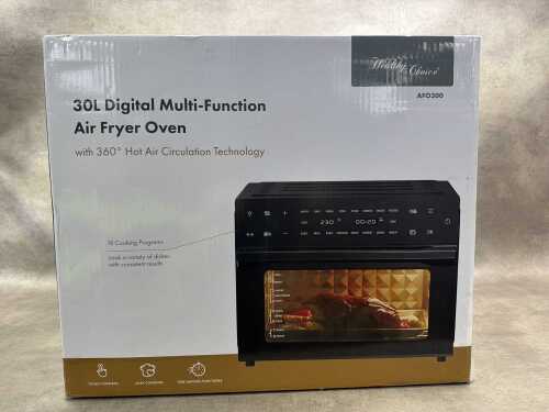 Healthy Choice 30L Digital Multi-Function Air Fryer Oven RRP $199