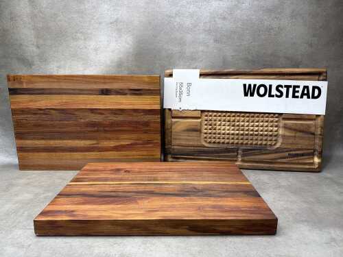 Three Wooden Chopping boards