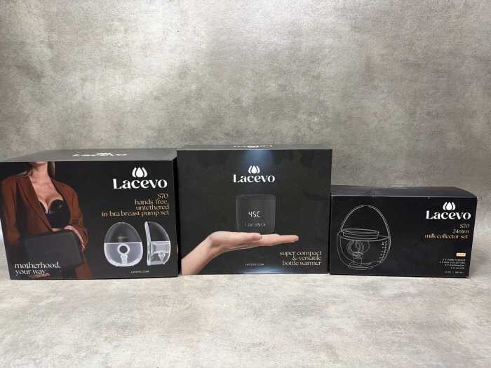 Group of Lacevo motherhood products RRP total $683
