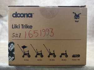 Doona Liki Tricke children's 5-in-1 push bike RRP $299 - 2
